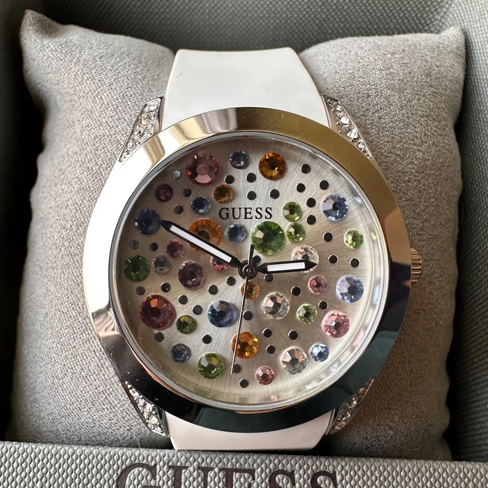 GUESS Women's Watch with Multicolor Crystal Dial - Picture 2 of 3